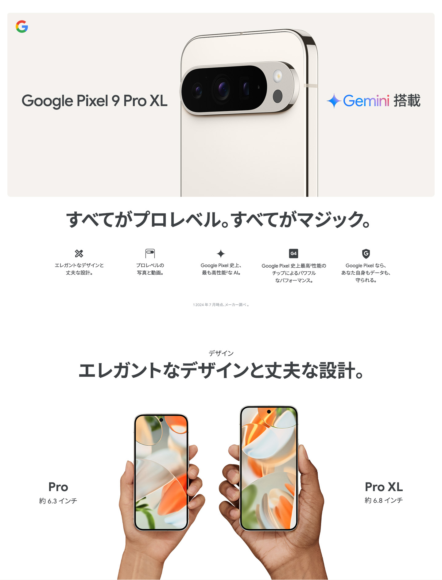 Google Pixel 9 Pro XL ������ �ǥ����ץ쥤
