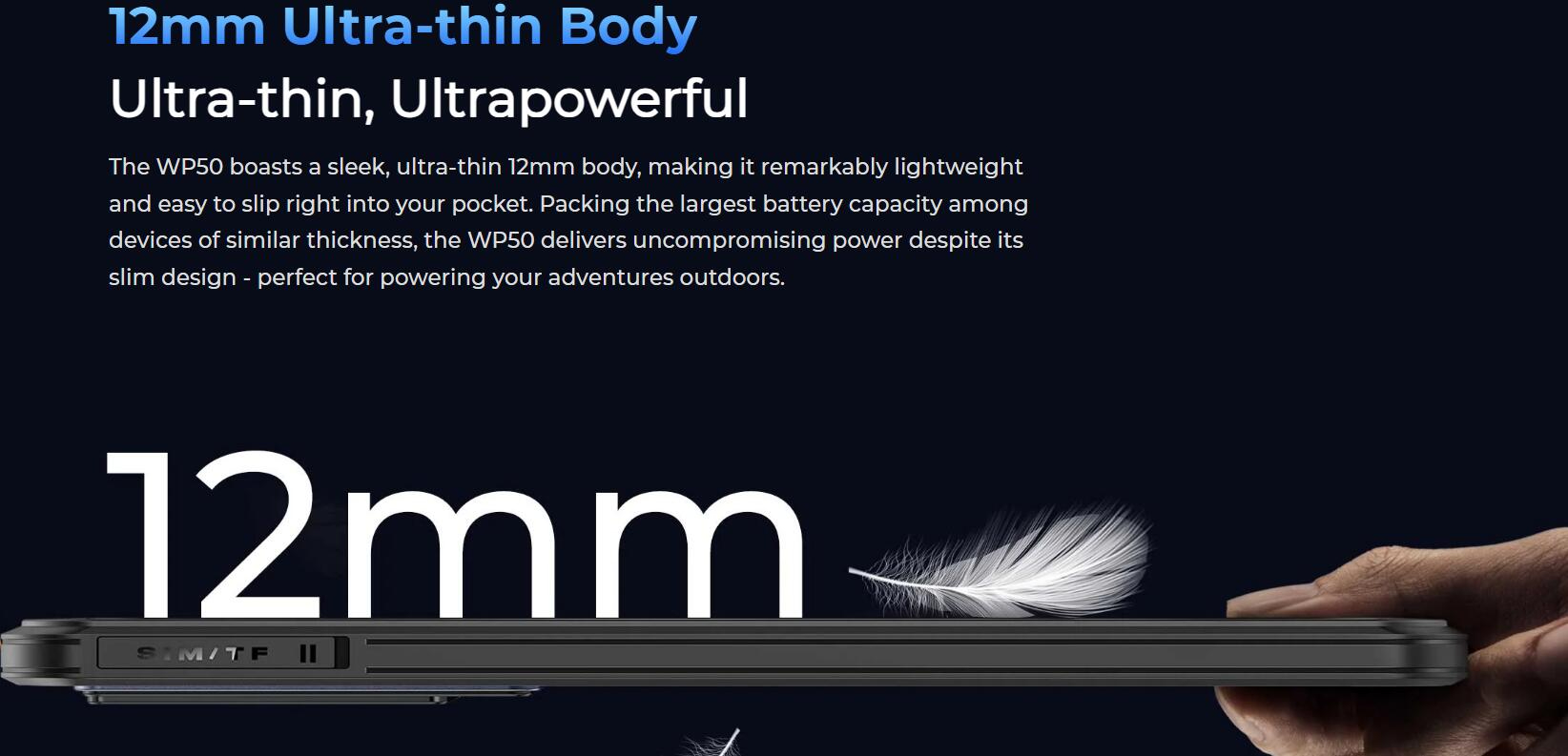 Oukitel WP50 �������Х��� 