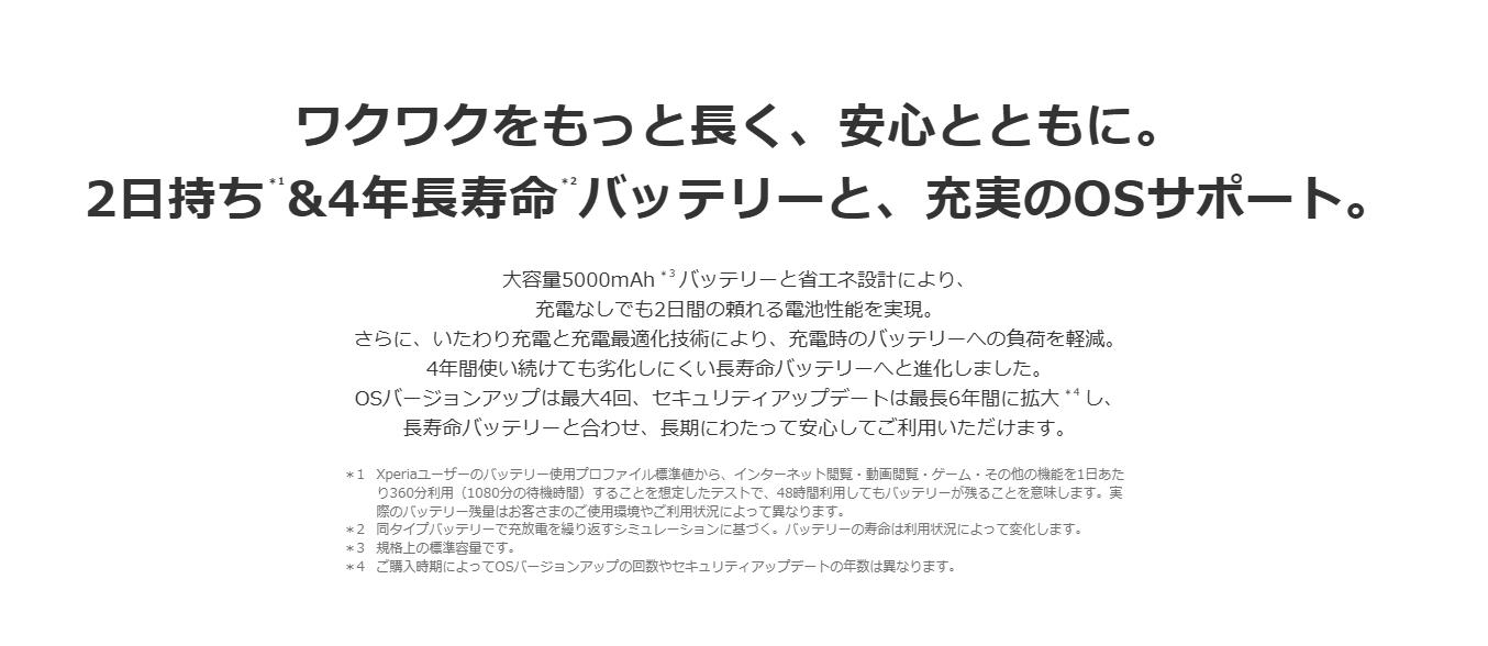 Xperia 10 VII XQ-FE72 �������Х��� 